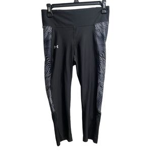 Under Armour Fly-By Printed Womens Running Leggings Compression size‎ Medium